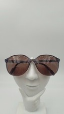 Vintage Benelton Savannah Blue Gray Translucent Oval Sunglasses FRAMES ONLY USA