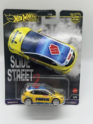 2024 Hot Wheels Car Culture 2023 Toyota GR Corolla Hot Wheels Slide Street 2 3/5