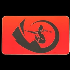 Vintage 1980’s Instinct Sticker In Red & Black