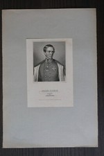 FRANCOIS-JOSEPH IER (1830-1916) - EMPEREUR D'AUTRICHE - GRAVURE ORIGINALE XIXEME