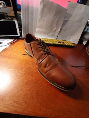 Jonsen Milan Mens Oxford Shoe Size 11 Brown Lace Up PreLoved Good Condition Jonsen Milan Men Black Leather Dress Shoes | Mercari main image 3