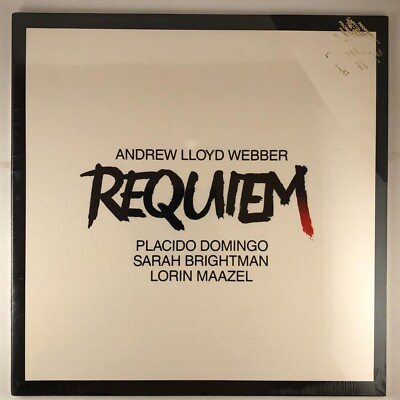 Requiem By Andrew Lloyd Webber, 1985 LP Angel Digital DFO-38218