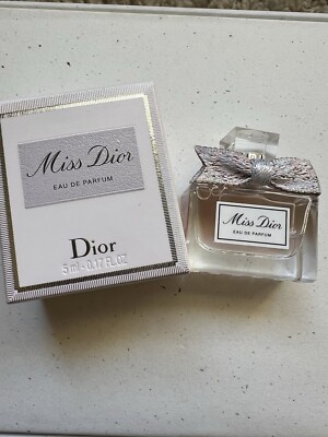 DIOR Miss Dior EDP Eau de Parfum Travel Size Splash Mini Bottle 0.17 oz / 5 mL