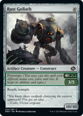 x4 Rust Goliath BRO MTG 204/287 COMMON M/NM 4x
