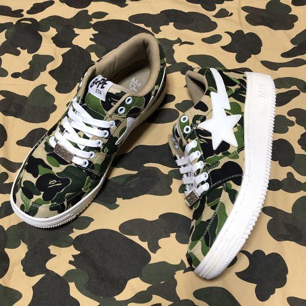 A BATHING APE Men 9.5US BAPE STA Abc Camo Us9.5 27.5Cm Excellent 