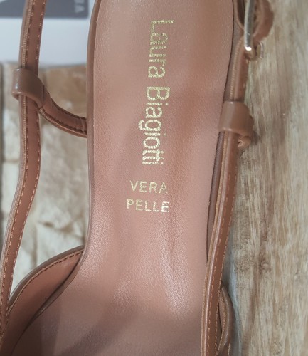DECOLLETE BEIGE LOGATO LAURA BIAGIOTTI 8969 SCARPE DONNA SANDALI P/E 2025 - Imagen 8 de 8