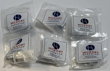 Hickory Hardware 1-1/8" P320-26 Silver Cabinet Drawer Pulls Knobs NEW Lot of 6