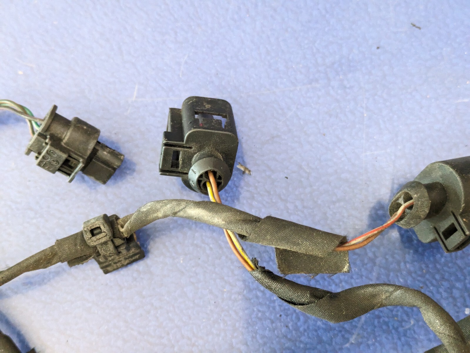 06-12 Bentley Continental Flying Spur Rear Bumper Parking Sensor Harness PDC OEM