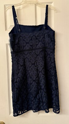 Hollister Navy Lace Dress NWT Size Small