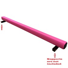 The Beam Store 10-Foot 120" Replacement Balance Beam, Competition-Grade, Pink
