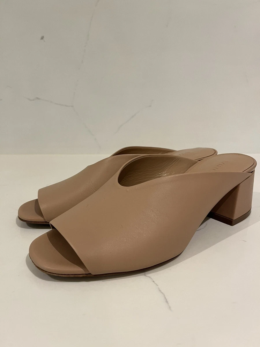 Vince block cheap heel sandal
