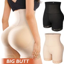 Buttock Padded Bum Pants Hip Enhancer Shaper Butt Lifter Boyshorts Underwear HGB