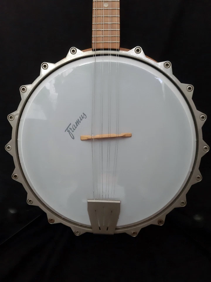 8 String Banjo Framus Banjo Standard 8 string 1960's Natural Vintage Germany - Image 2 of 4