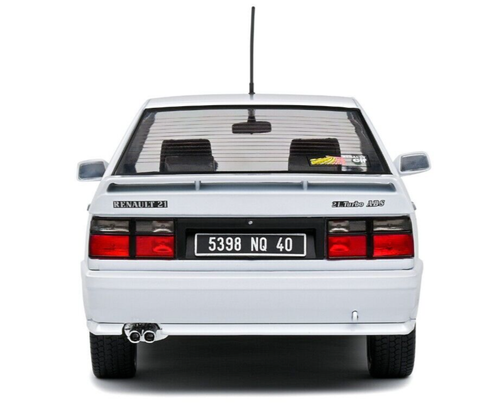 Coche clásico Renault 21 Turbo MKI Blanco (Escala 1/18) Solido, Die-cast, New - Imagen 14 de 18