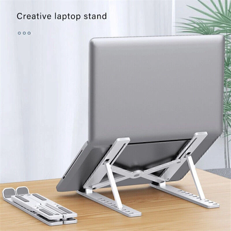 Foldable Adjustable Laptop Stand Portable Computer Desk for Notebook  