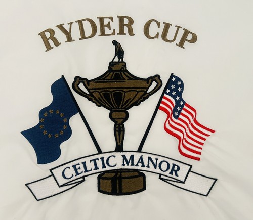 2010 38th RYDER CUP CELTIC MANOR Golf Pin Flag PGA Tiger Woods USA vs Europe - Picture 2 of 6