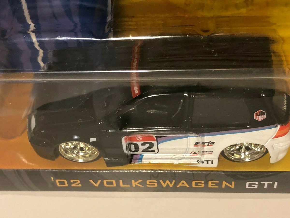 Jada TOYS 1/64 V DUB$ フォルクスワーゲン 7種セット JADA TOYS VDUBS 2002 VOLKSWAGEN VW GTI BLACK / WHITE 1:64 WAVE 3