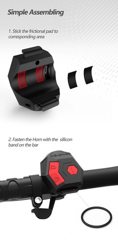 Bicycle Horn Electric High Decibel Loud Bike Handlebar Ring Bell Cycling Safe - Picture 10 of 14