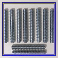 100037 x 10 IKEA Headless Threaded bolt M8, 57mm