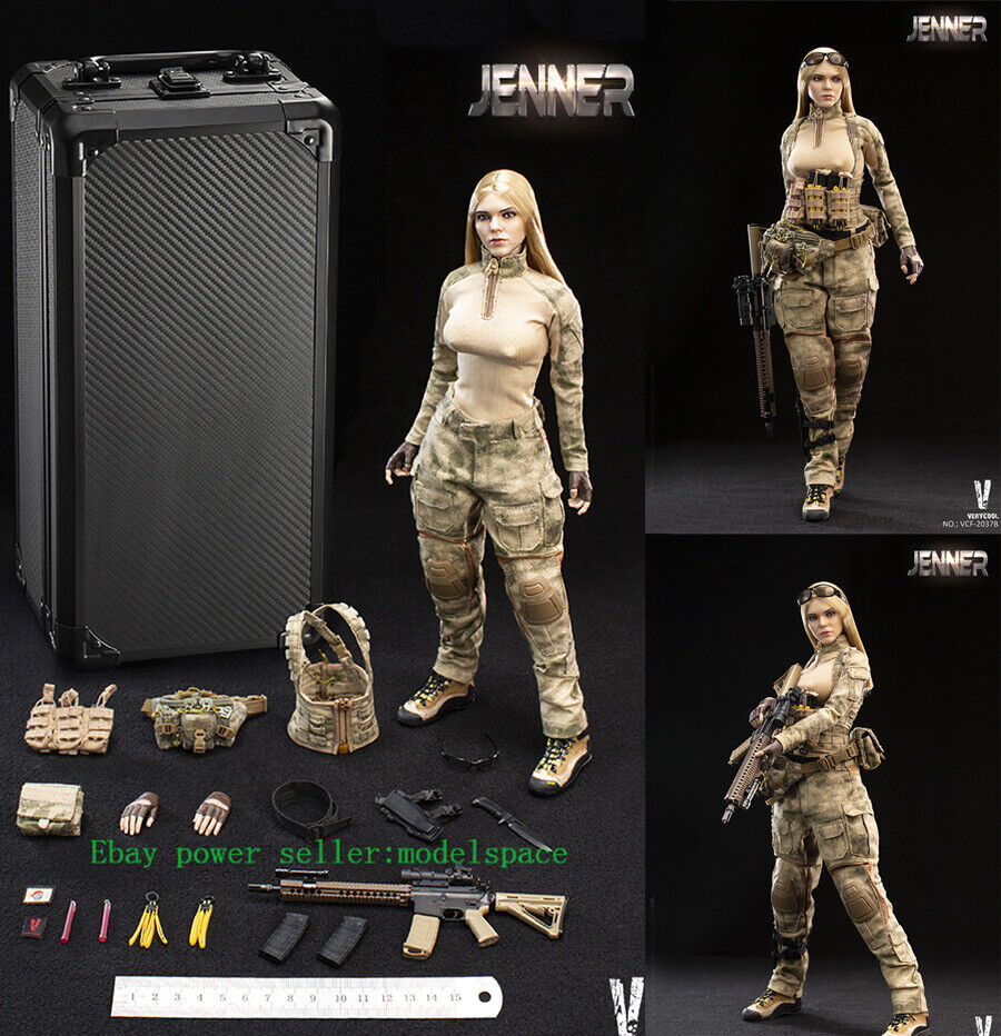 VERYCOOL VCF-2037B Jenner Military Female Soldier Action Figure 1
