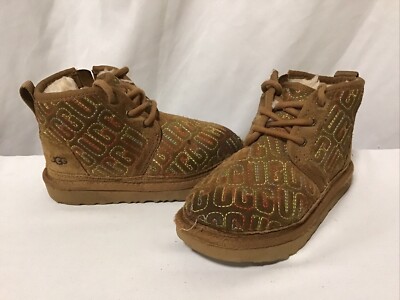 UGG 1116170T Toddlers Boot Neumel II Graphic Stitch Size 12  display picture 3