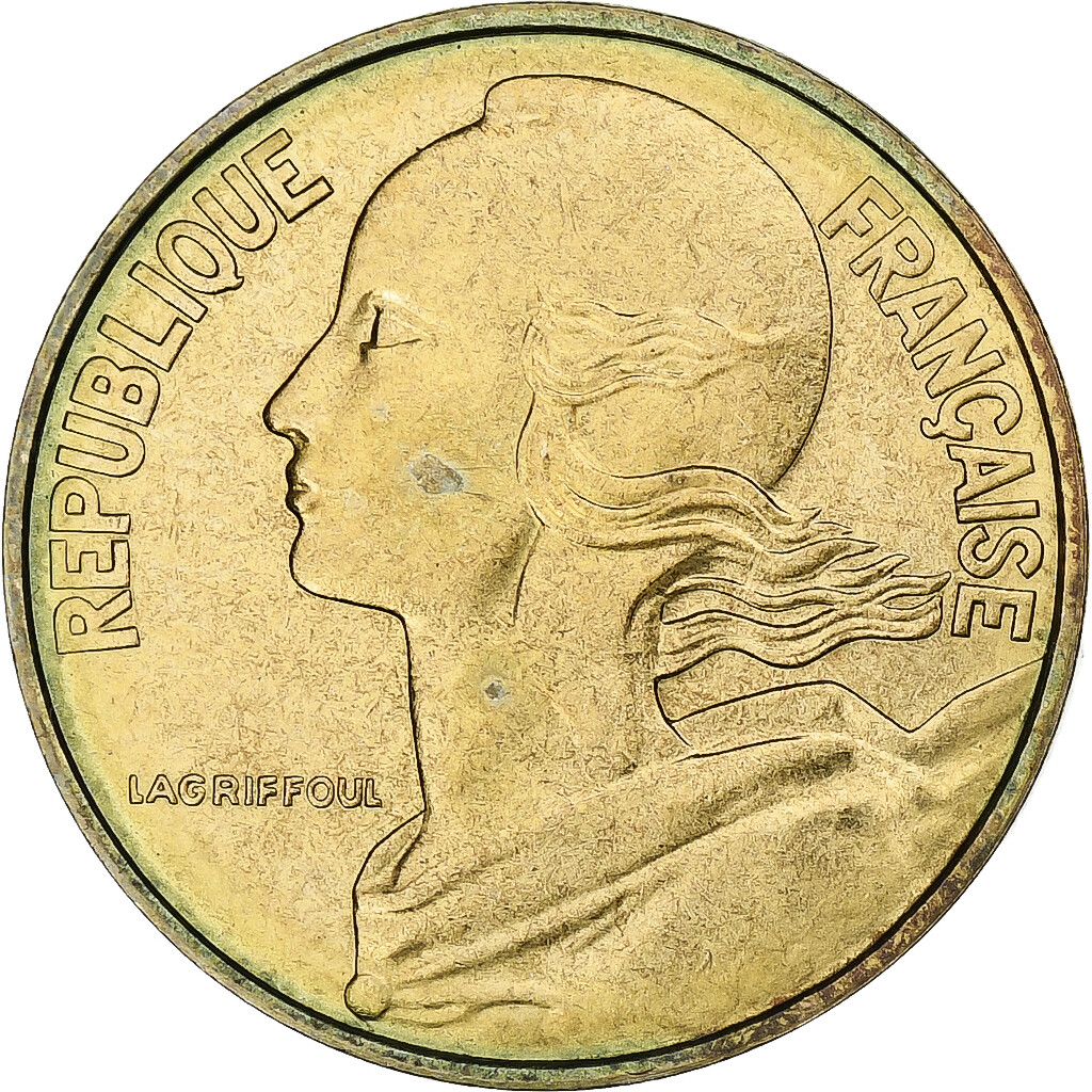 1272970] France, 20 Centimes, Marianne, 1964, Paris, Aluminum