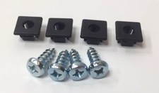 4 License Plate Screws Philips Zinc Plated Standard Car Truck Suv 4 License Plate Screws Philips Zinc Plated Standard Car Truck Suv