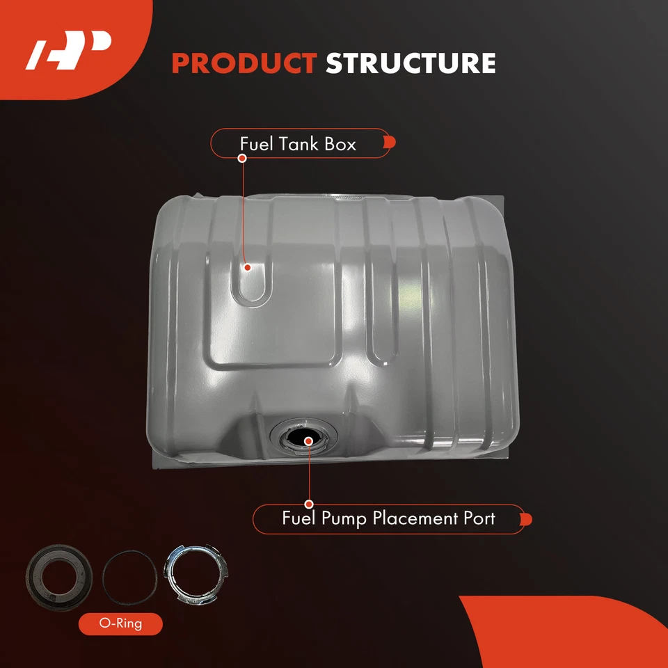Tanque de combustible de 13 galones para Ford Mustang II 1974-1976 Pinto Mercury Bobcat 1975-1976 Foto 2 de 4