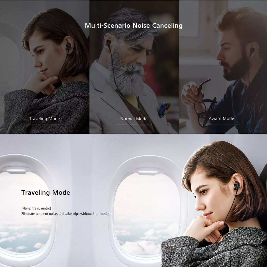 original huawei cm q3 active noise canceling earphones digital type c in ear