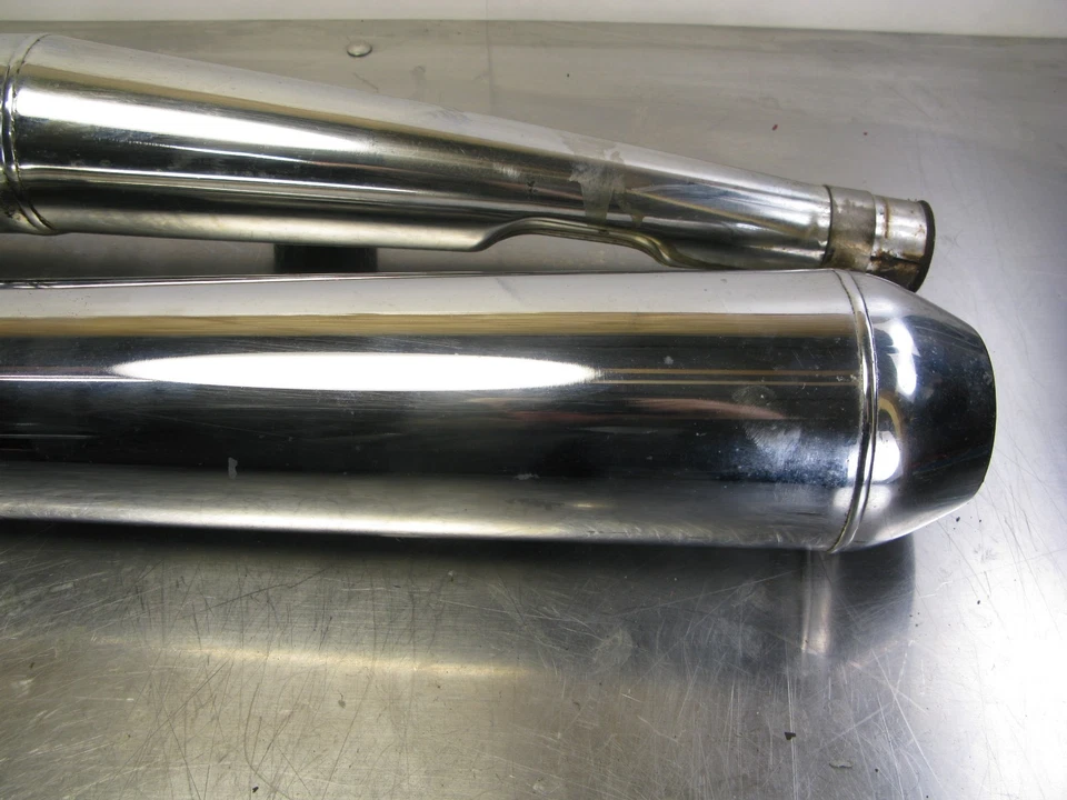 BMW R80RT 1983 83 82-84 Airhead R80 R 80 RT Exhaust Mufflers Left Right 1982 - Image 4 of 4