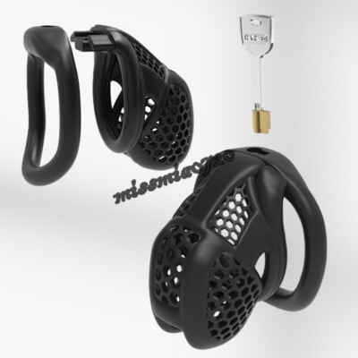 Male Chastity Small Lock Honeycomb Chastity Lock Men's Chastity Cage Ring Lock