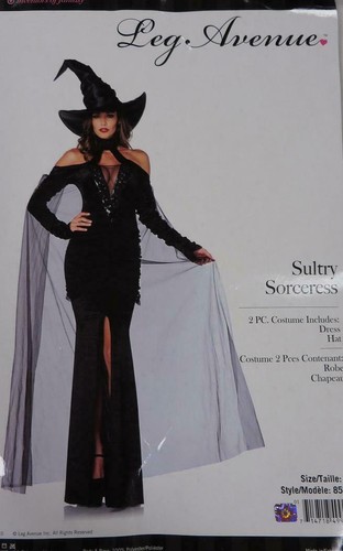 Leg Avenue Sexy Sultry Sorceress Witch Adult Costume - Picture 2 of 3
