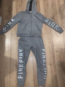victoria pink tracksuit
