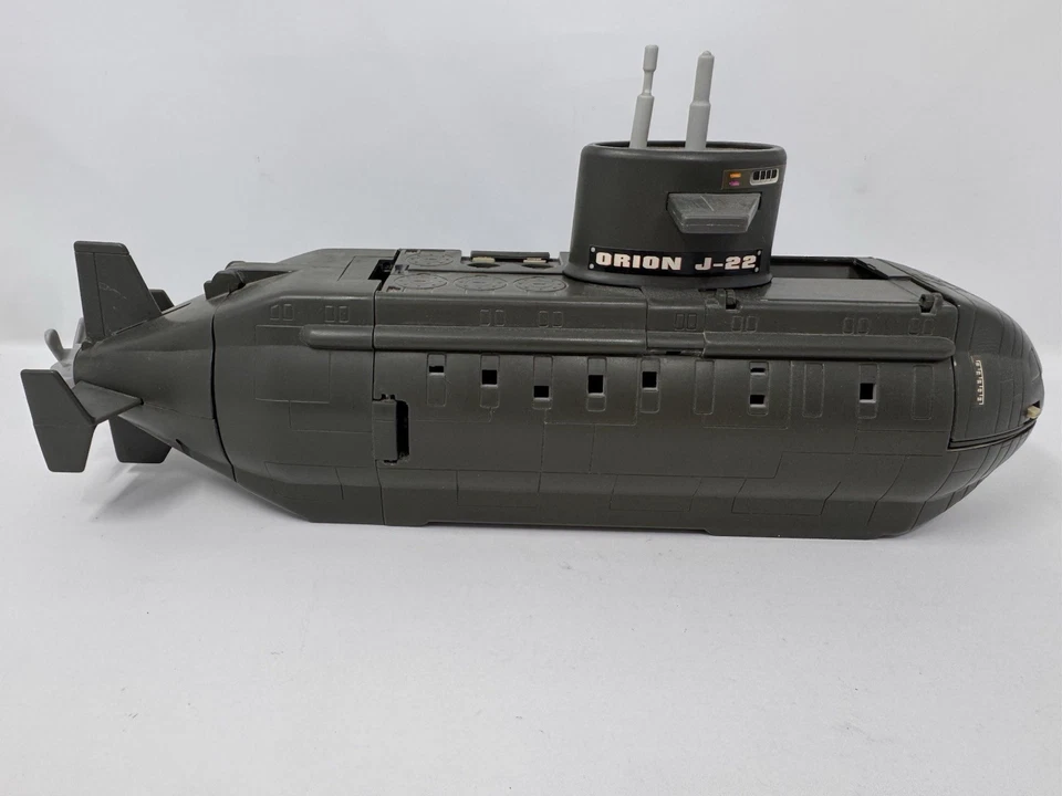 1997 Micro Machines Orion J-22 Submarine Base Playset Galoob w/ Missile Vintage - Image 3 of 4