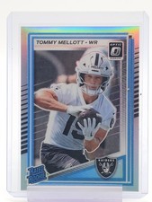 TOMMY MELLOTT 2025 DONRUSS OPTIC PRIZM RATED ROOKIE #299 RAIDERS B Q6255