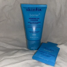 SkinFix Barrier Plus Foaming Oil Cleanser - 1 OZ. Travel Size & Bonus Trial Size