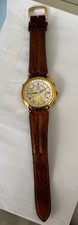 SEIKO vintage AGE OF DISCOVERY 6M13-0010 QUARTZ PERPETUAL CALENDAR DANCING HANDS