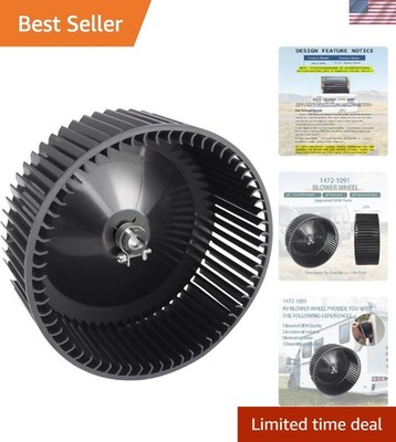 Upgrade 1472-1091 14721091 RV Air Conditioner Blower Wheel Compatible with Co...
