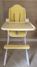 Oribel Yellow Cocoon Z 3-Stage High Chair