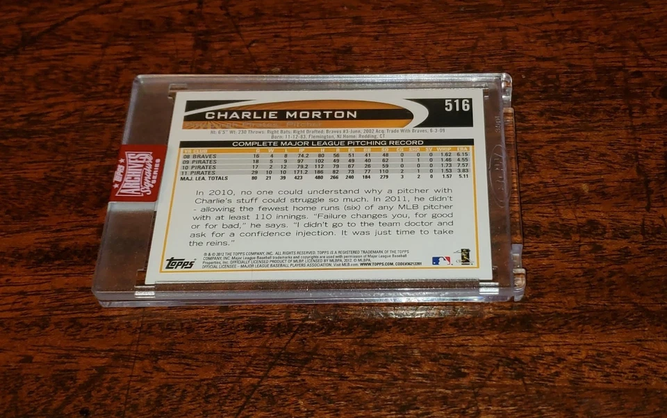 CHARLIE MORTON AUTO SSP /20 (02/20) 2019 TOPPS ARCHIVES SIGNATURE MINT! - Image 4 of 4