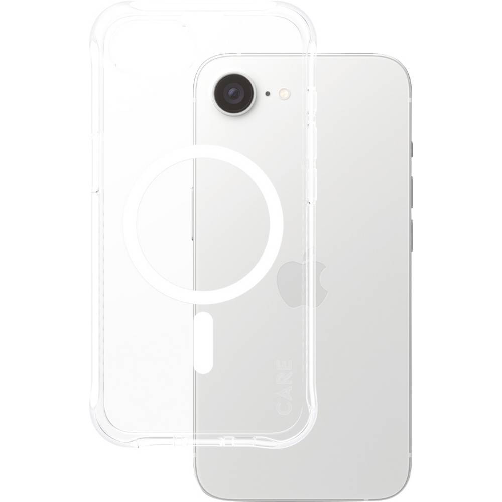 PanzerGlass Samba Coque MagSafe avec Protection Écran pour Apple iPhone 16e Transparente