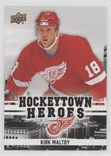 2025 Upper Deck Detroit Red Wings Centennial Hockeytown Heroes Kirk Maltby 0c3