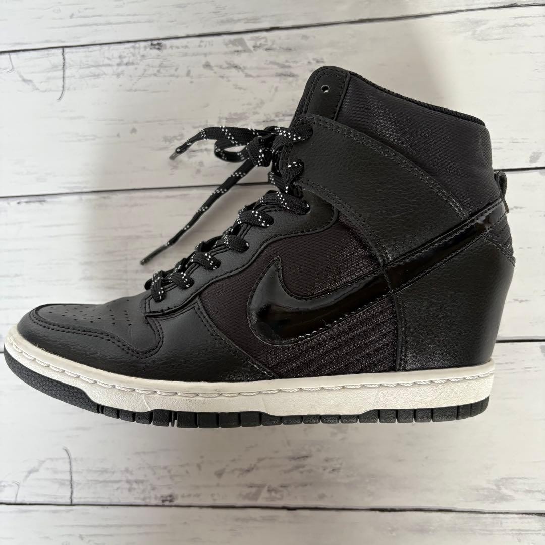 Men 5.5US Sneaker Nike Dunk Sky High Essential Black thumbnail 8