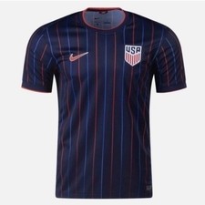 Nike USMNT Heartbeat Kit 2025-2026 Away Soccer Jersey, Mens Small, Fan World Cup