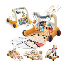 Baby Play Mat Gym,4-in-1 Baby Kick and Play Piano Tummy Time Mat Le... Fast Ship