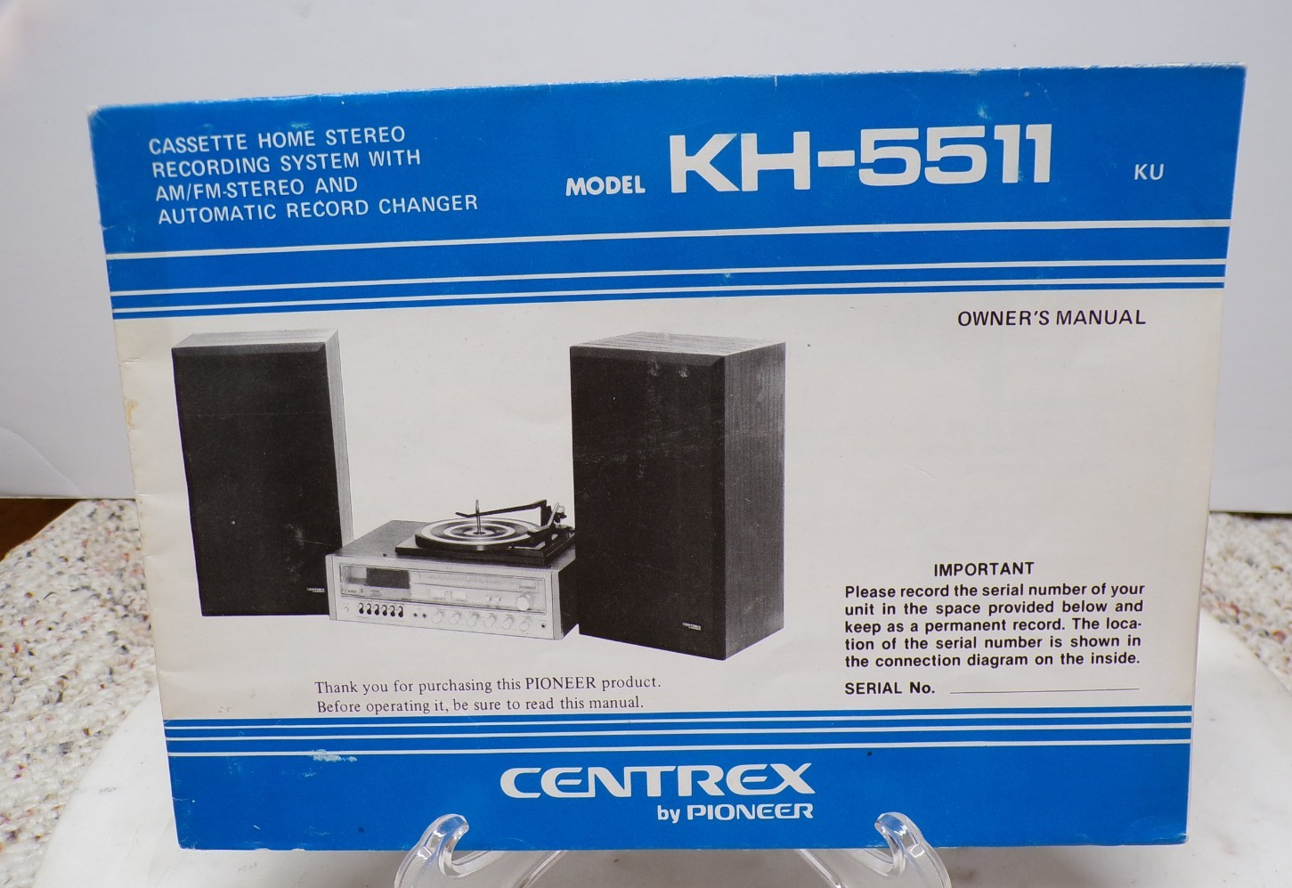 Am/fm Model Kh-5511