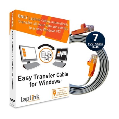 Easy Transfer Cable, Includes PCmover Express Data Transfer Software and High...