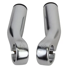 Handlebar End Origin8 Bar Ends P-Lite Alloy Silver