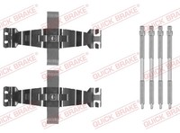ZubehöRkit, Scheibenbremsbelag Quick Brake 109-0022 FüR Audi Opel Vauxhall