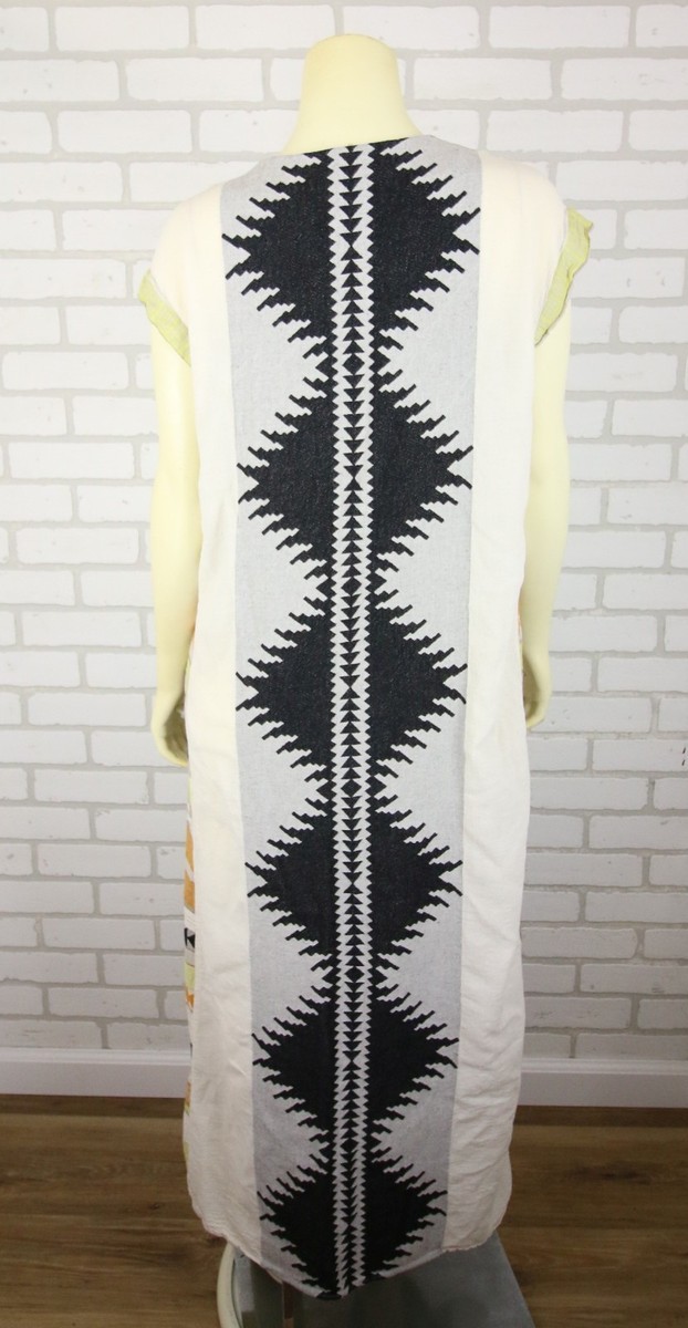 Anthropologie Devotion Twins Arkoudi Maxi Dress Kaftan Womens M View 3
